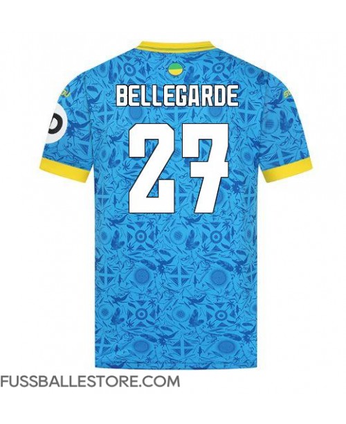 Günstige Wolves Jean-Ricner Bellegarde #27 3rd trikot 2025-26 Kurzarm Günstige Wolves Jean-Ricner Bellegarde #27 3rd trikot 2025-26 Kurzarm